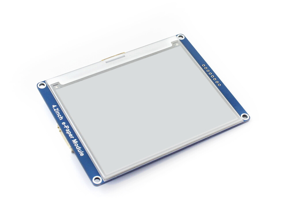 Waveshare 4,2 Zoll 400x300 E-Ink E-Paper Display Modul SPI Interface til Arduino