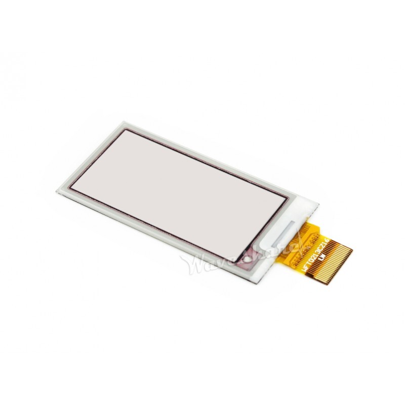 Waveshare 2,13 tommer 212x104 E-Ink E-Paper rå displaypanel trefarvet Arduino