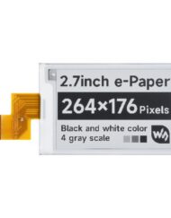 Waveshare 2,7 Zoll 264x176 E-Ink E-Paper rå display SPI interface Arduino