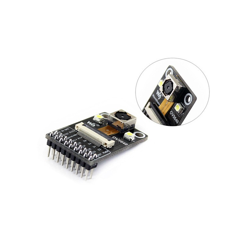 Waveshare OV5640 Kamera Bord (C) 5 Megapixel (2592x1944) Automatisk fokus Indbygget blitz
