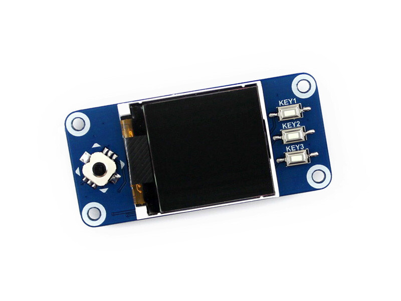 WaveShare 128x128, 1.44 Zoll LCD-display HAT til Raspberry Pi