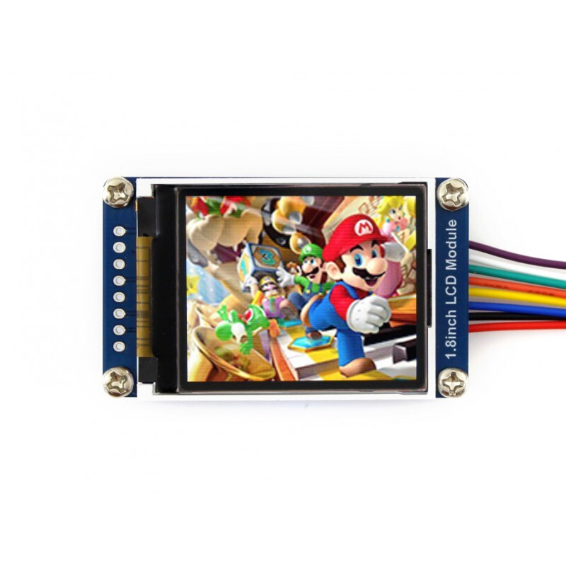 Waveshare 1,8 Zoll 128x160 Allround LCD-displaymodul med SPI-interface