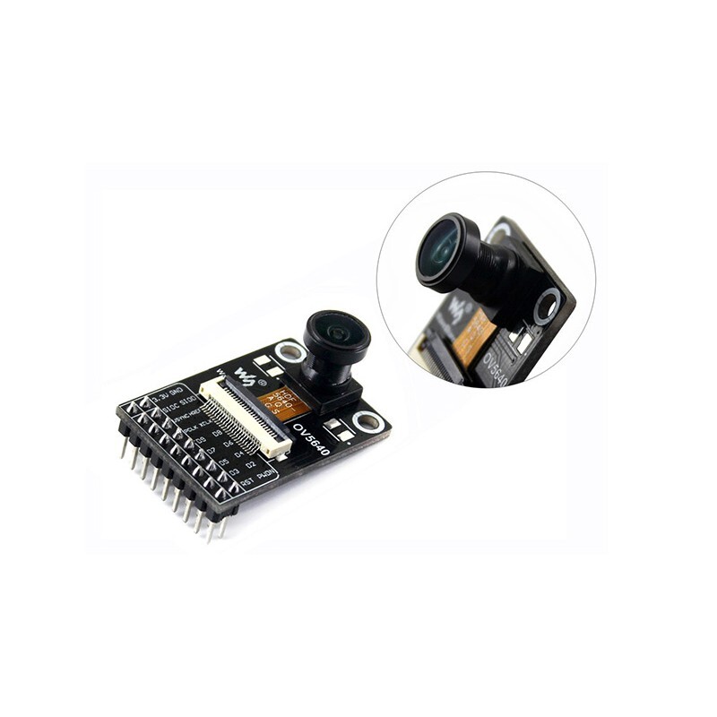 Waveshare OV5640 Kamera Bord (B) 5 Megapixel (2592x1944) Fiskehuls-linse