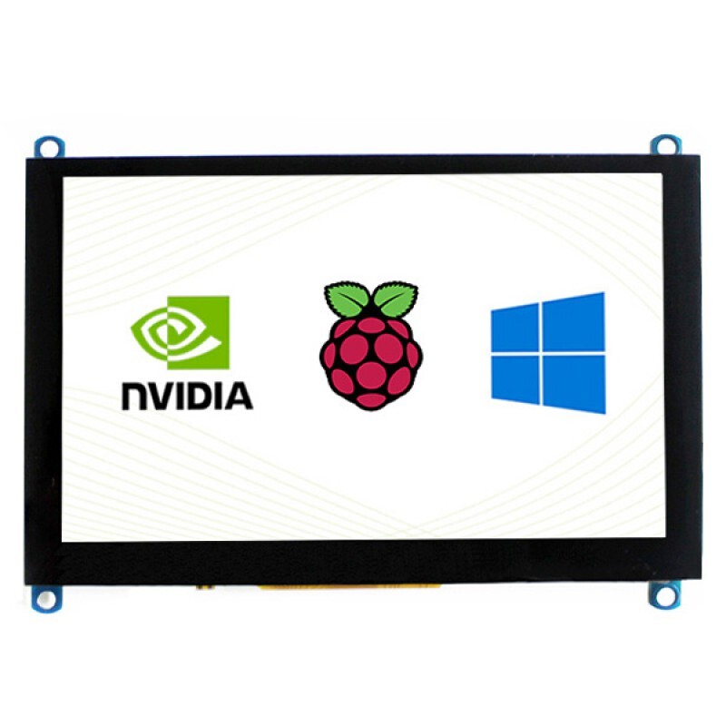 Waveshare 5 zoll Display 800x480 kapazitiver Touchscreen LCD (H) HDMI