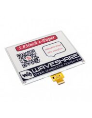 WaveShare 5,83 Zoll E-Ink Rohdisplay 648x448 Rød/Sort/Hvid trefarvet