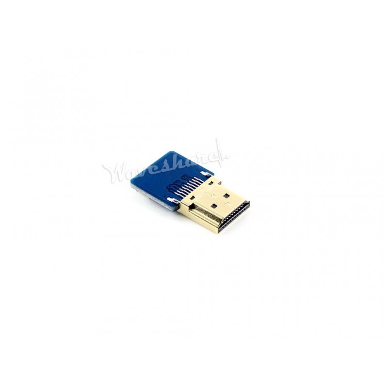 Waveshare HDMI Adapter Horisontal for DIY HDMI-kabel