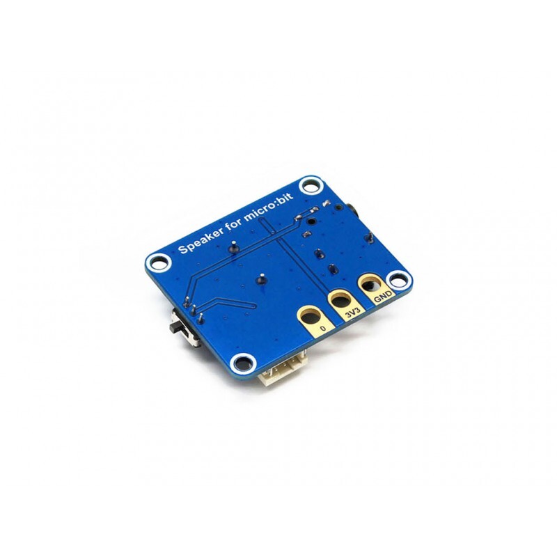 Waveshare Højtalerudvidelsesmodul til micro:bit med NS8002 Hi-Fi chip