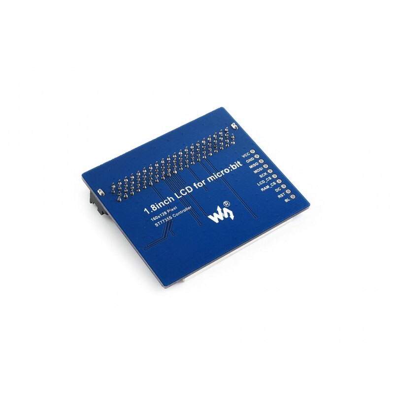 WaveShare 1,8 Zoll farverigt displaymodul 160x128 til micro:bit