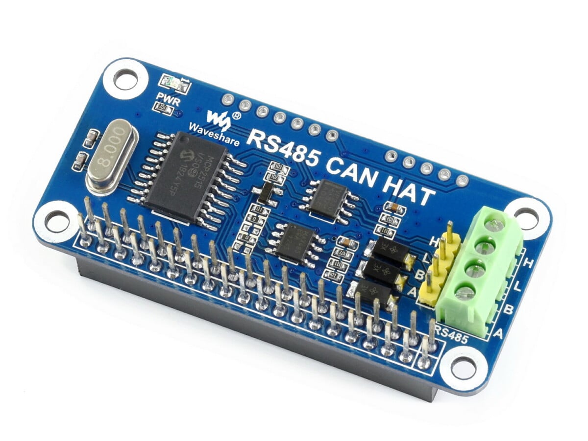 WaveShare RS485 CAN HAT für Raspberry Pi 40PIN GPIO SPI-Schnittstelle