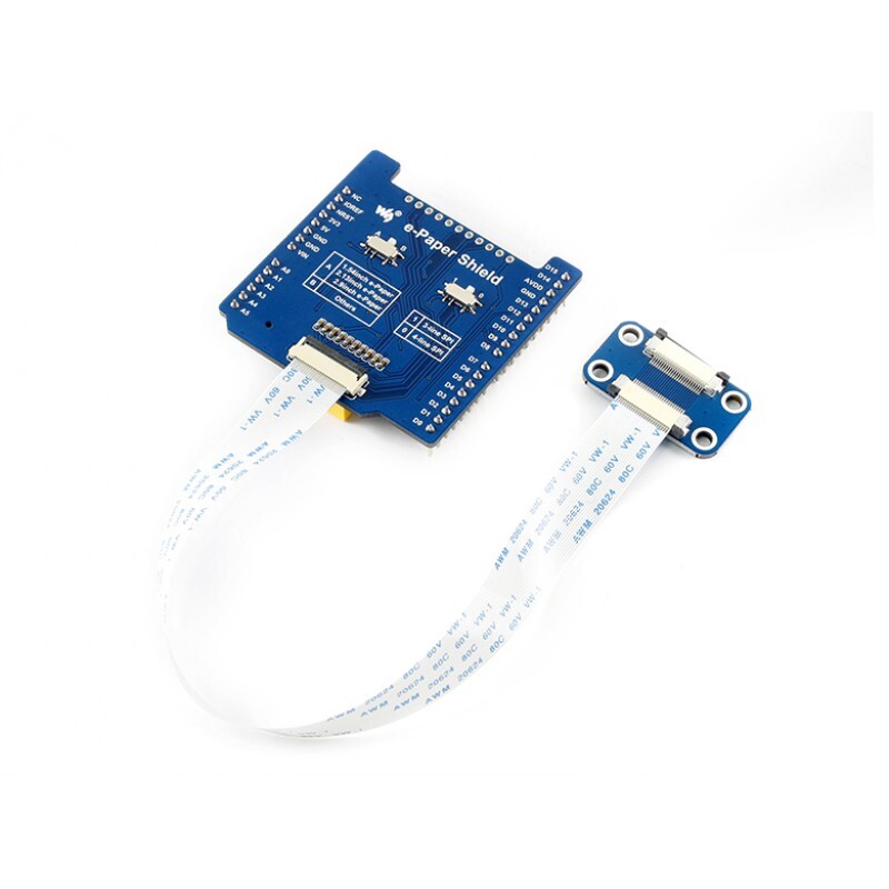 Waveshare Universal e-Paper rå panel driver skærm til Arduino/NUCLEO