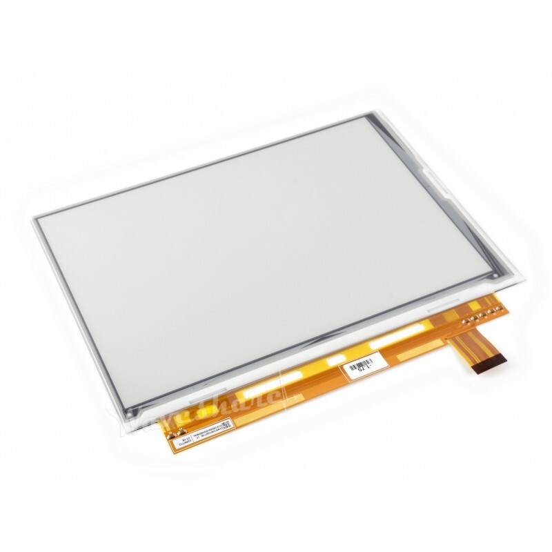 WaveShare 1200x825, 9.7 Zoll E-Ink display HAT til Raspberry Pi