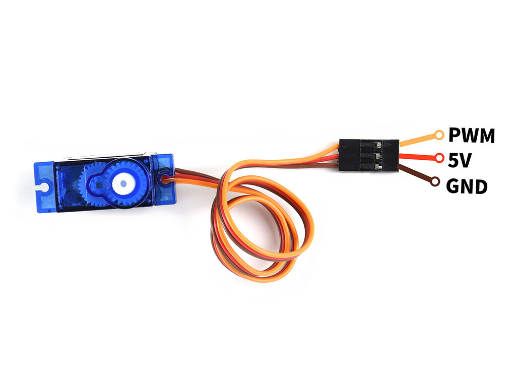 WaveShare SG90 Mikroservo 5V Plastmotor 180Grad