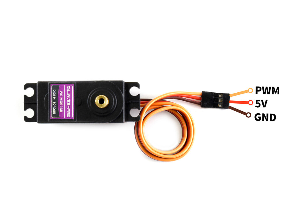 WaveShare MG996R Servo Metallgehäuse Motor Hochdrehmoment 180Grad