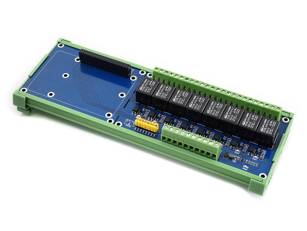 WaveShare 8-kanals relæudvidelsesplade til Raspberry Pi Jetson Nano