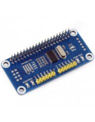 WaveShare Serial Expansion HAT for Raspberry Pi, I2C Interface, 2-kanals UART, 8 GPIO