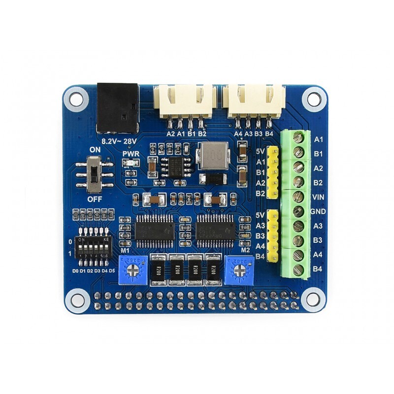 Waveshare Stepmotor HAT für Raspberry Pi DRV8825