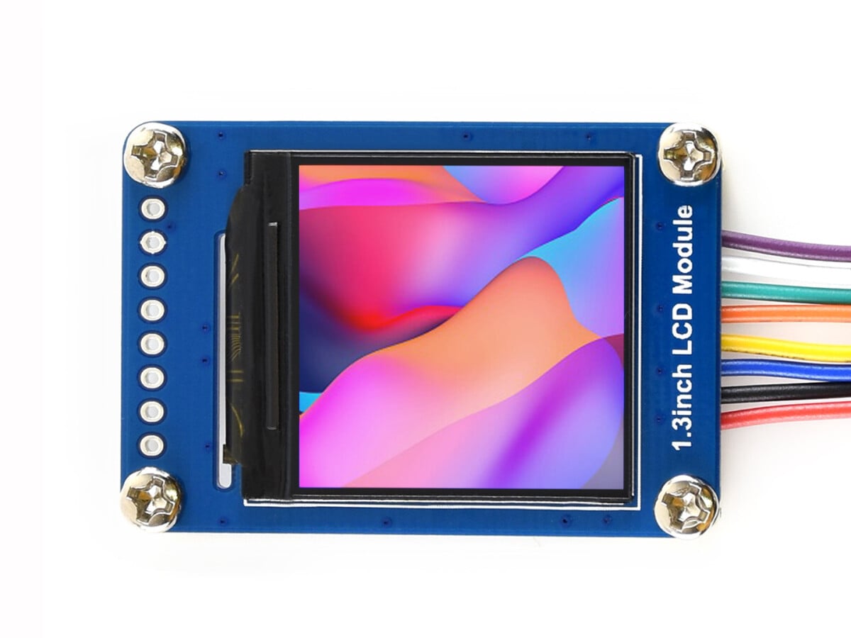 WaveShare 240x240, Generelt 1,3-tommers LCD-displaymodul, IPS, HD