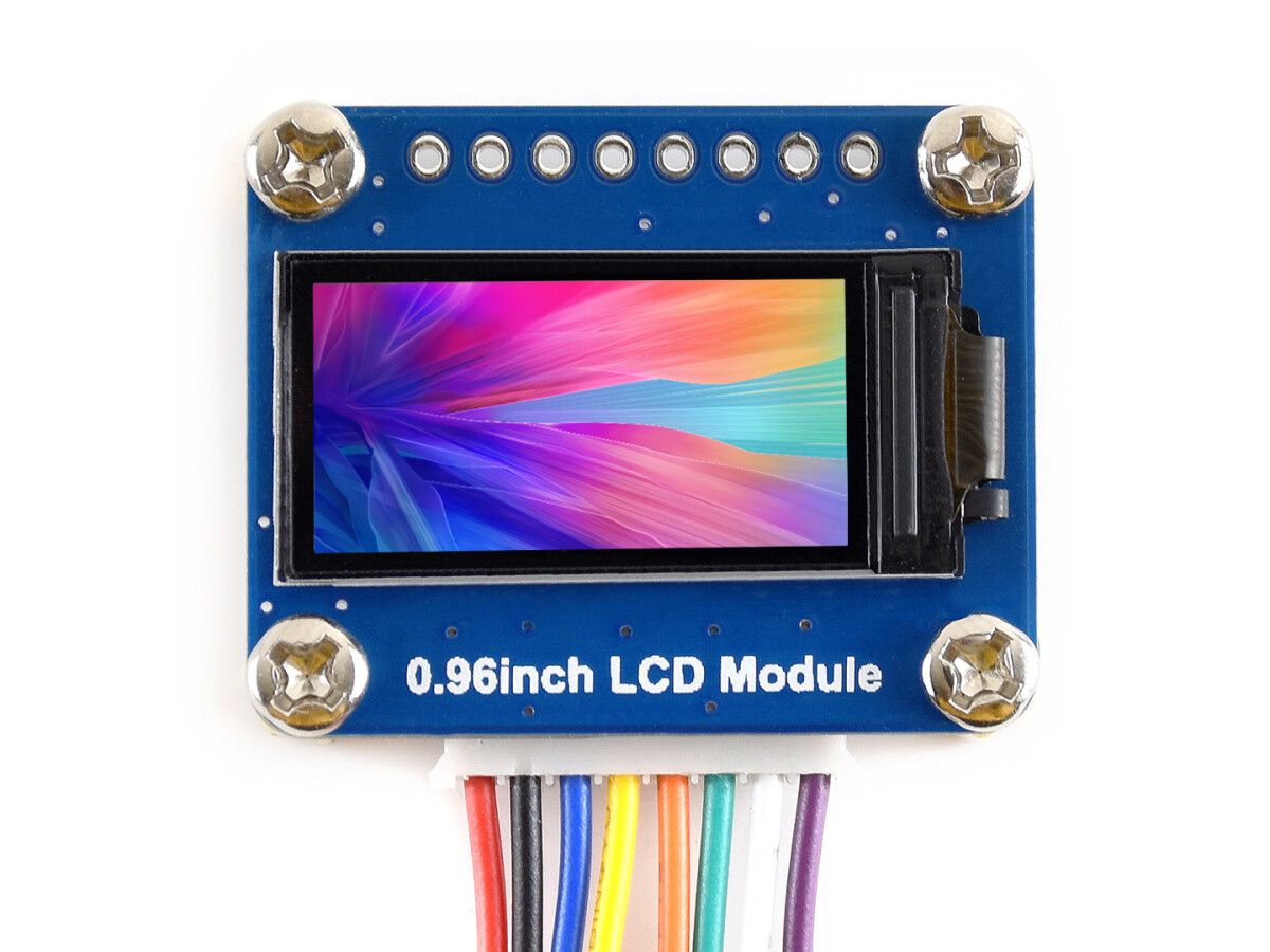 WaveShare 160x80, Generelt 0,96 tommer LCD-displaymodul, IPS, HD