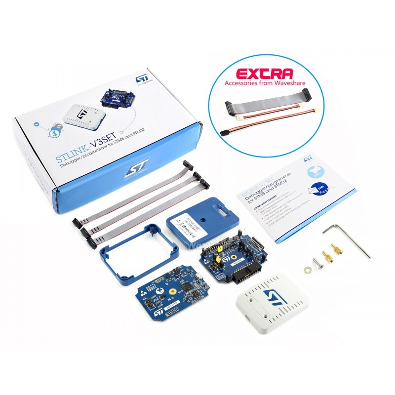 WaveShare STLINK-V3SET, Modulær debugger programmer til STM32 STM8