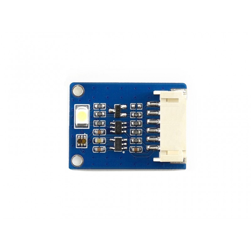 Waveshare TCS34725 FarSensor, høj følsomhed, I2C