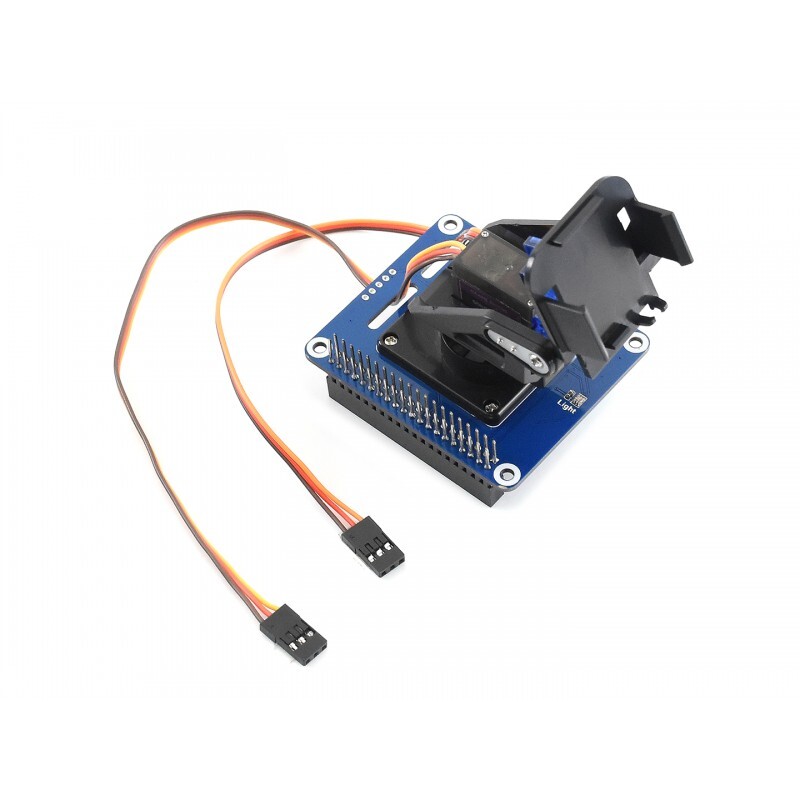 Waveshare 2-akse PAN-TILT HAT til Raspberry Pi med PCA9685 PWM-chip