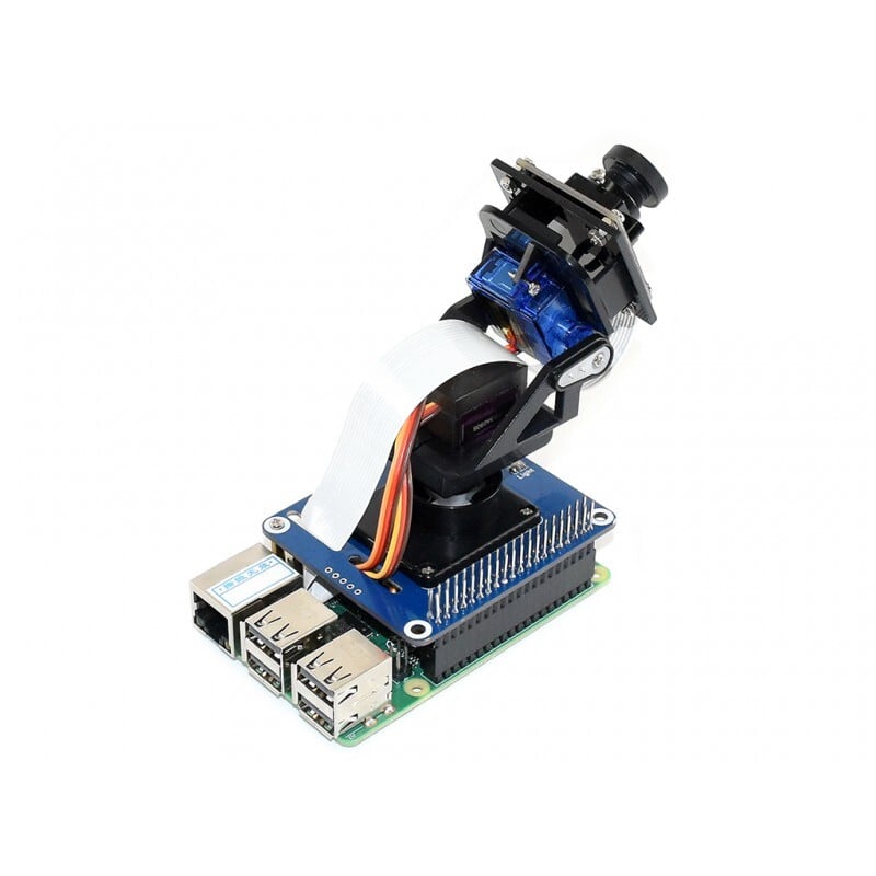 Waveshare 2-akse PAN-TILT HAT til Raspberry Pi med PCA9685 PWM-chip