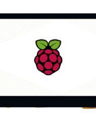 WaveShare 4,3 Zoll kapassitivt touchdisplay til Raspberry Pi, DSI-interface, 800×480
