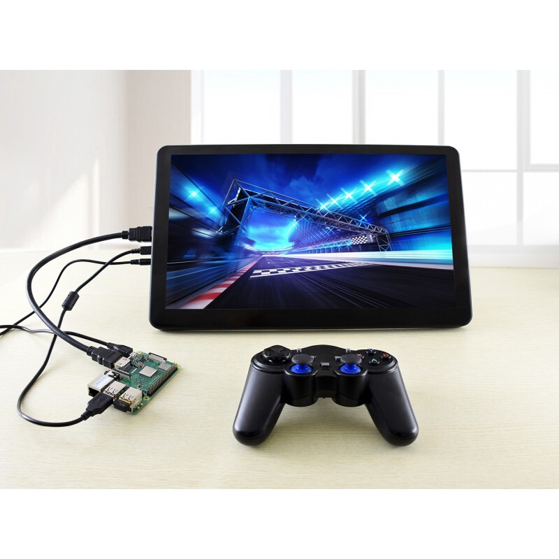 Waveshare 15,6 Zoll Kapazitiver Touchscreen LCD (H) mit Gehäuse 1920x1080 HDMI IPS