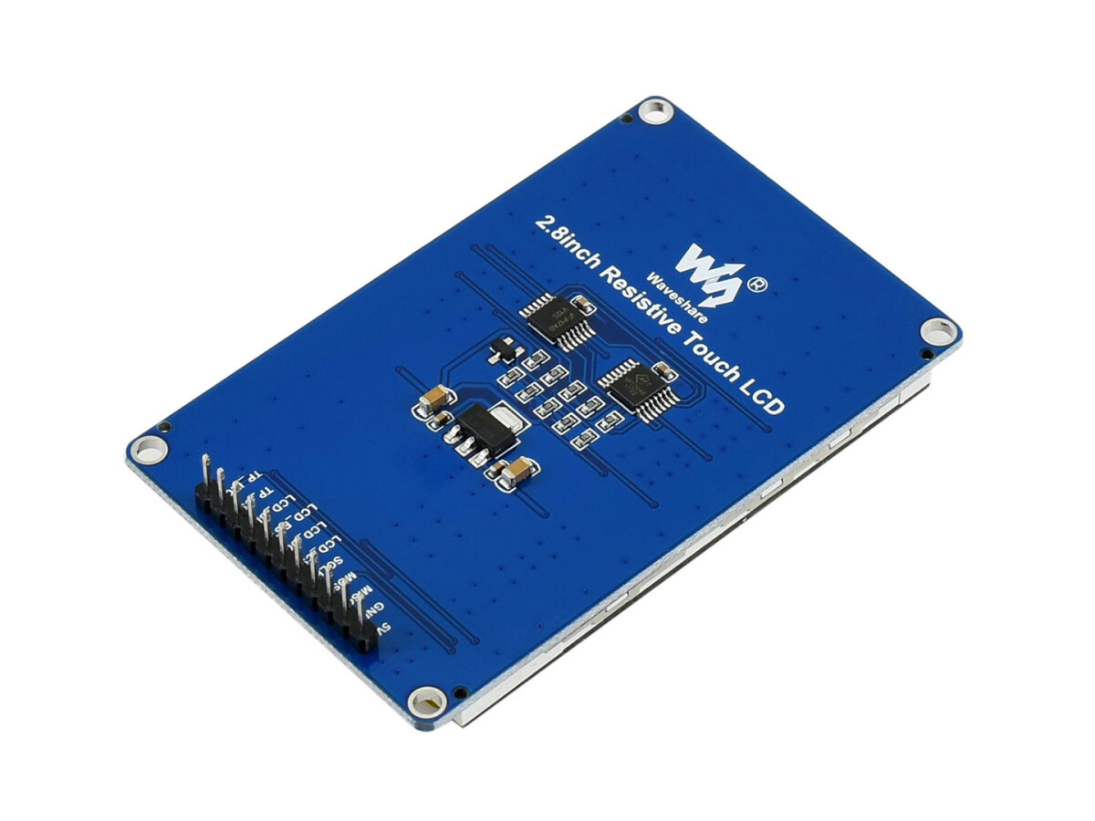 WaveShare 2,8 Zoll resistivt touch LCD-display 320x240 SPI-interface