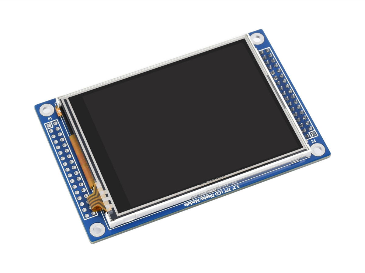 WaveShare 3,2 Zoll 320x240 Touch LCD (D) med touchpanel og selvstændige controllere