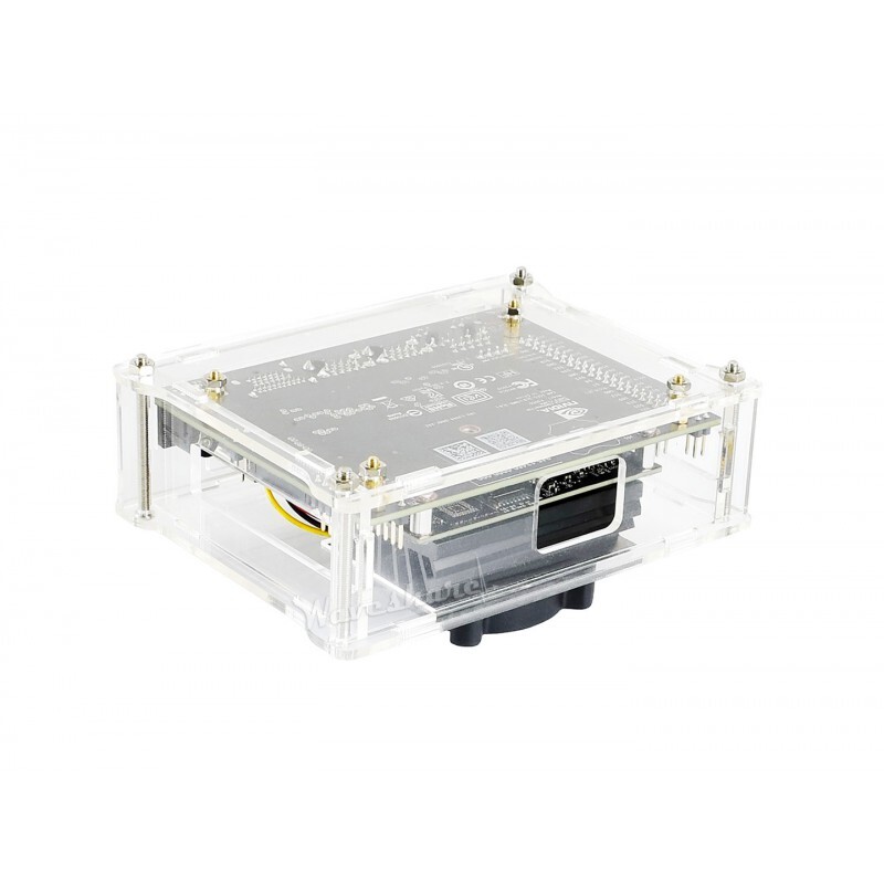 WaveShare Akryl Transparent Etui til Jetson Nano A02