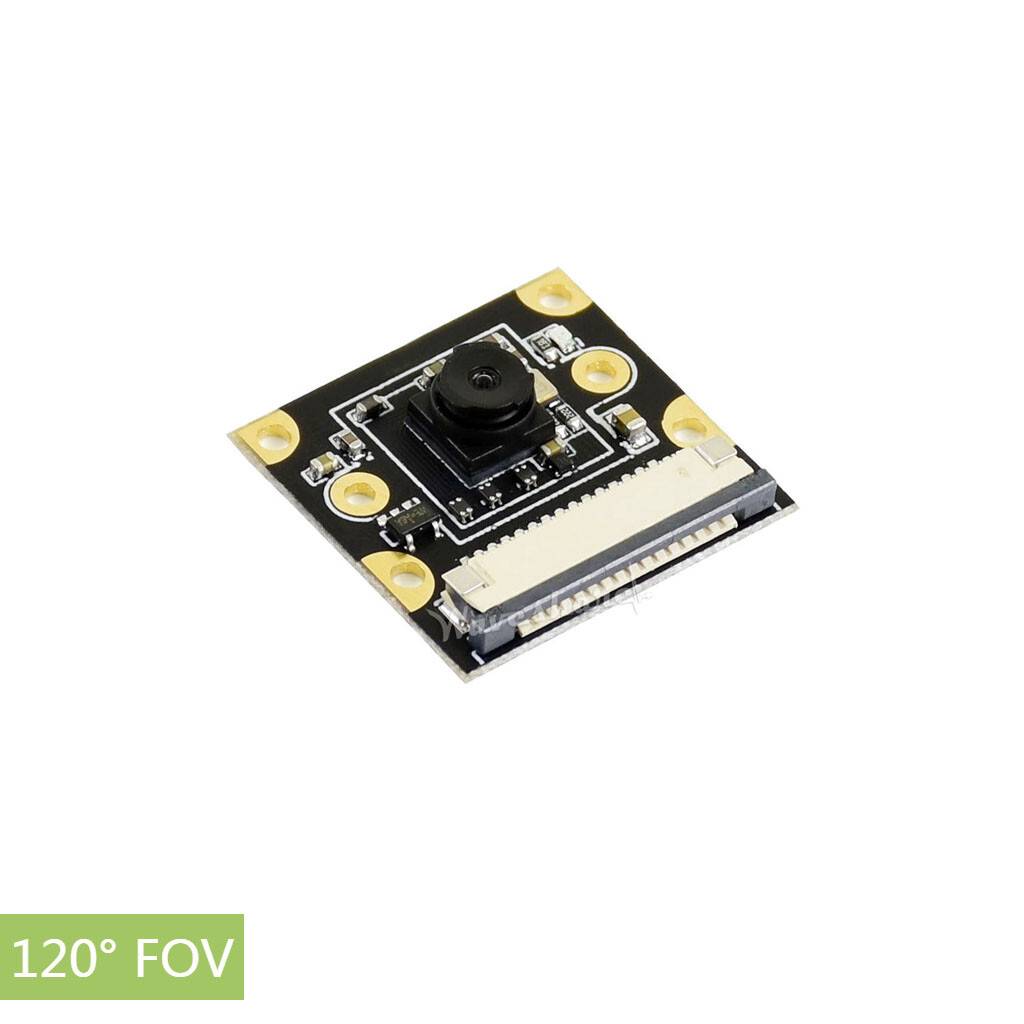 Waveshare IMX219-120 Kamera, 120° synsfelt, Egnet til Jetson Nano