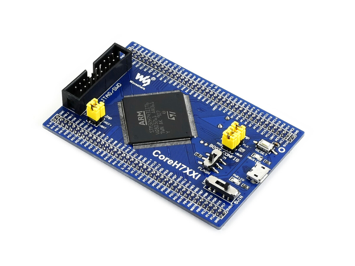 WaveShare CoreH743I STM32 MCU Core Board STM32H743IIT6 JTAG/SWD Debug Interface