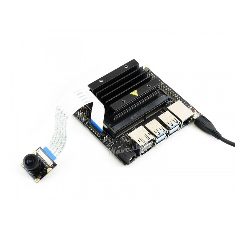 Waveshare IMX219-160 Kamera, 160° synsfelt, Egnet til Jetson Nano
