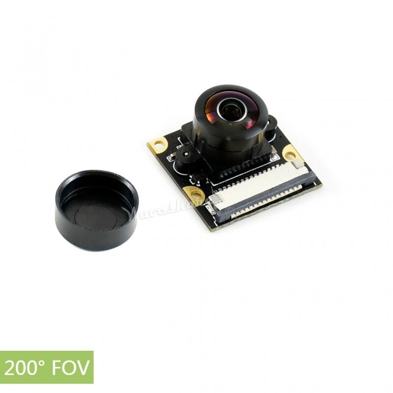 Waveshare IMX219-200 Kamera 200° synsfelt til Jetson Nano Raspberry Pi CM3/3+/4