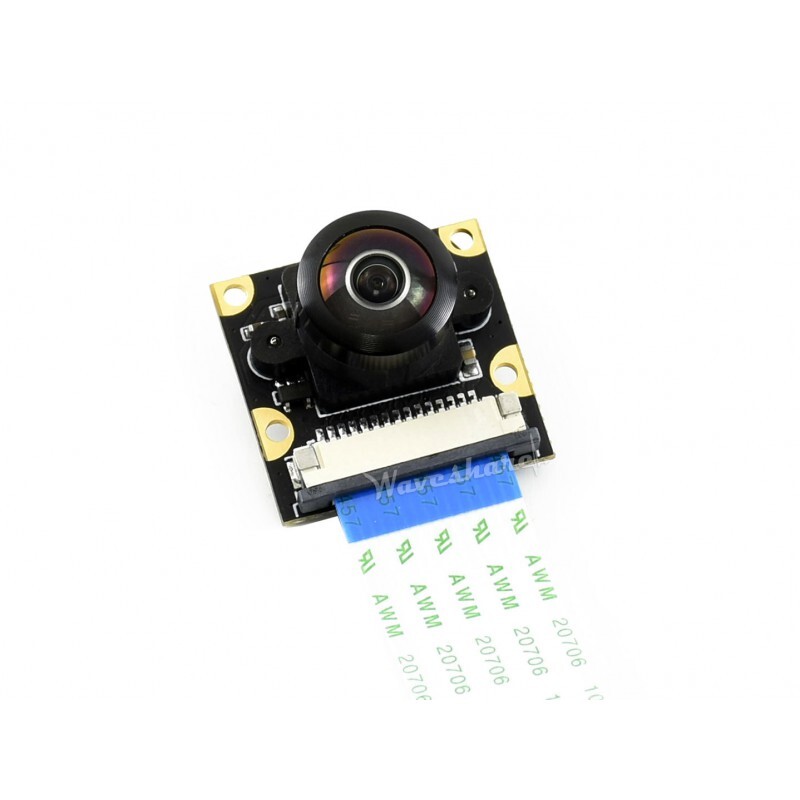 Waveshare IMX219-200 Kamera 200° synsfelt til Jetson Nano Raspberry Pi CM3/3+/4
