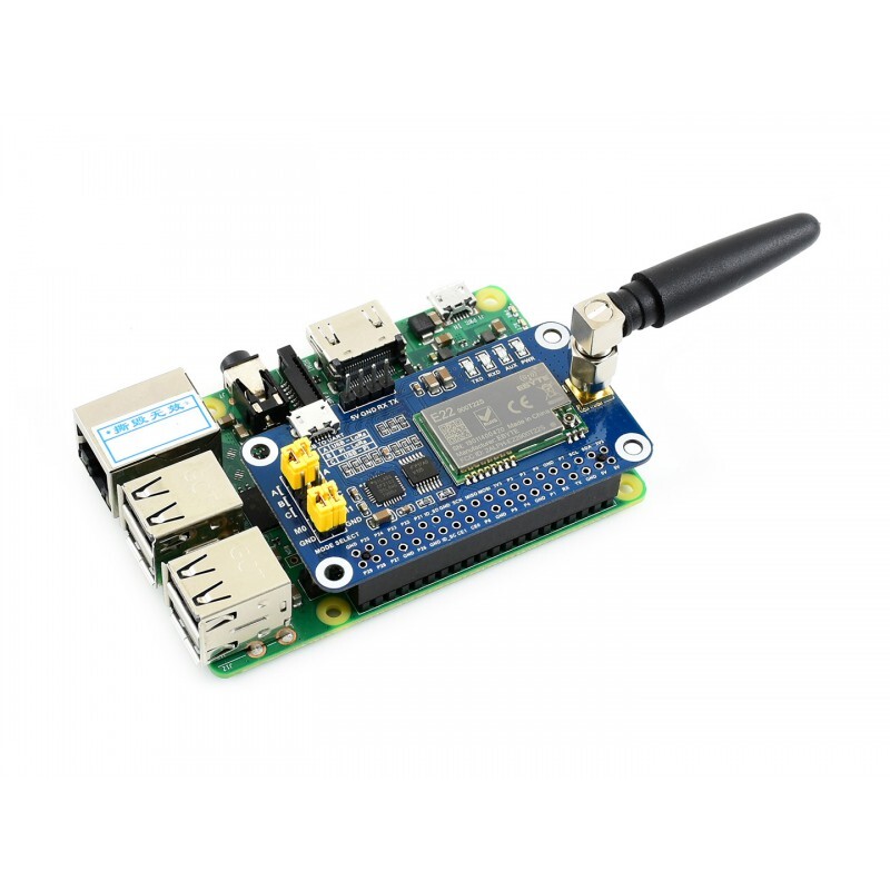 WaveShare SX1262 LoRa HAT til Raspberry Pi, 868 MHz frekvensbånd