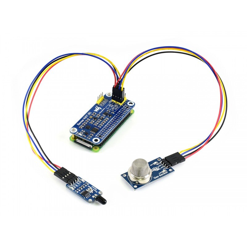 WaveShare Sense HAT (B) til Raspberry Pi, Kraftfulde sensorer