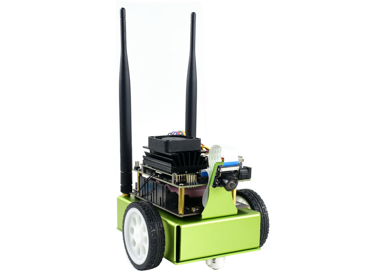 Jetson Nano AI Robot Kit JetBot AI Udviklingskit med Kamera Motor Hjul
