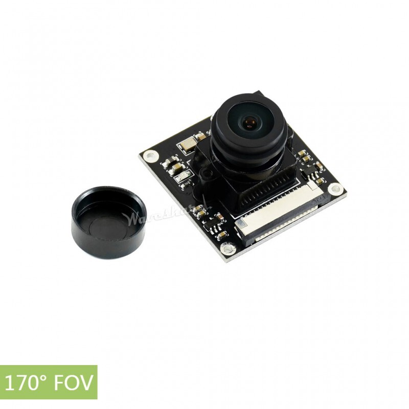 Waveshare IMX219-170 Kamera 170° synsfelt til Jetson Nano Raspberry Pi CM3/3+/4