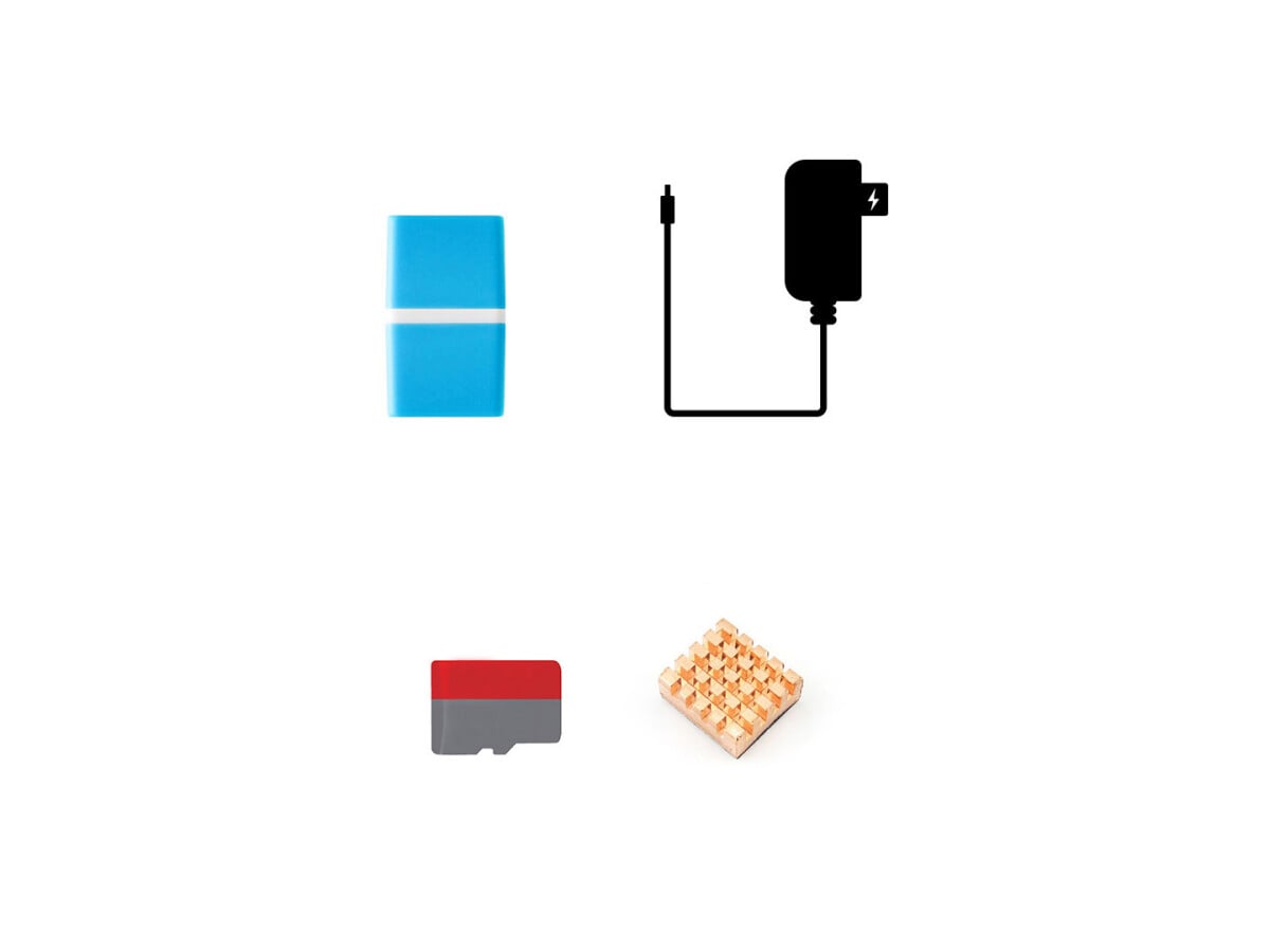 WaveShare Essential Parts Starter Kit for Raspberry Pi 4 Model B