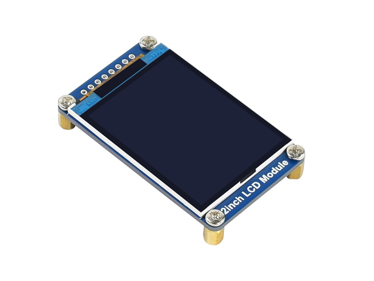 WaveShare 2-tommers LCD-displaymodul 240x320 IPS-skærm SPI-interface