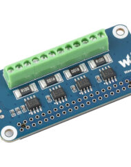 WaveShare 4CH Strom-/Spannungs-/Leistungsüberwachungs-HAT für Raspberry Pi, I2C/SMBus