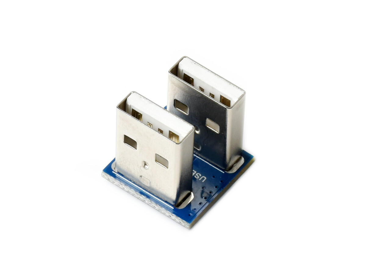 WaveShare USB 3.2 Gen1 HUB HAT til Raspberry Pi med 4x USB-porte, uden driver