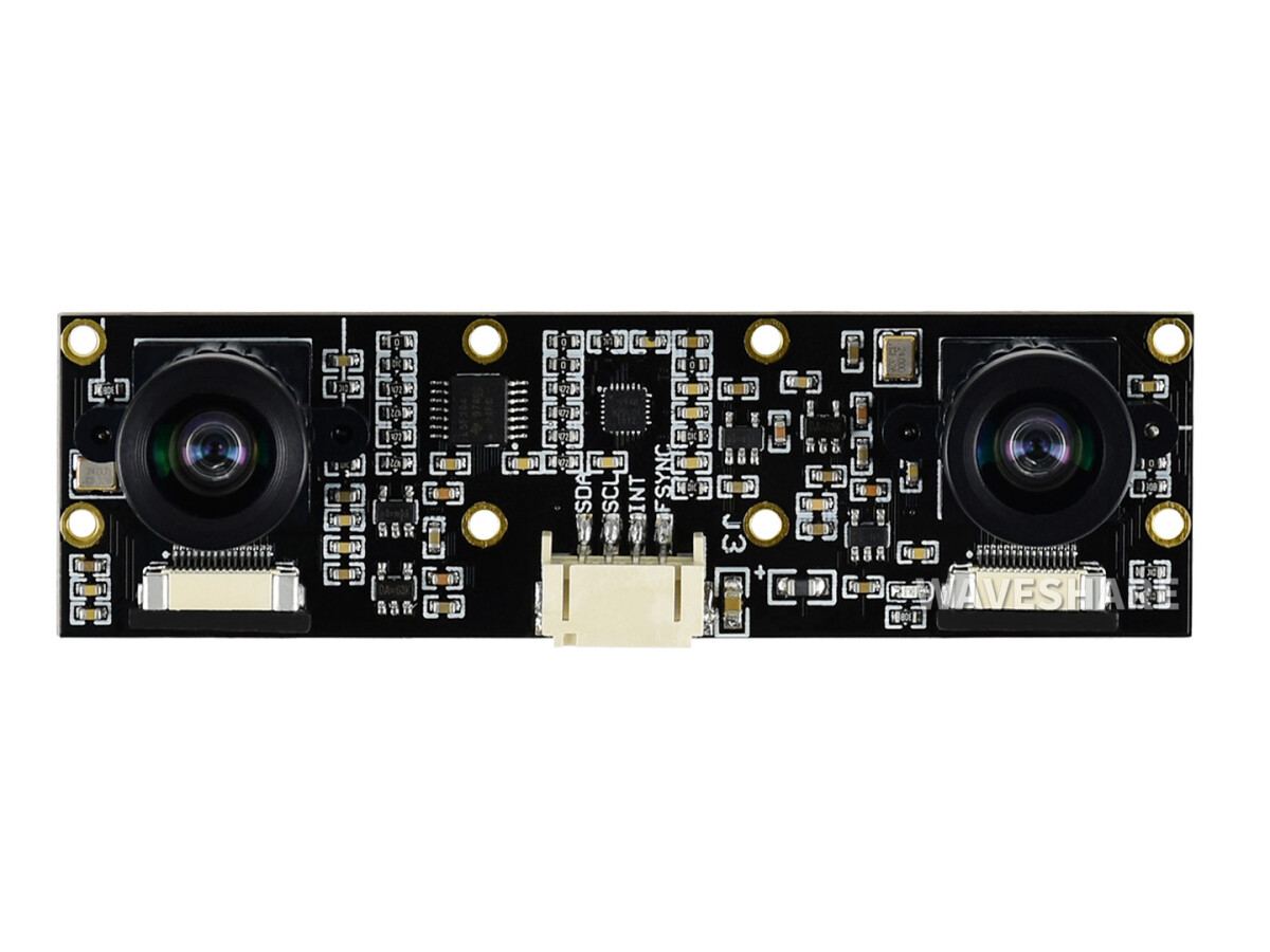 WaveShare IMX219-83 Stereo Kamera til Jetson Nano/Raspberry Pi, 8MP Binokulær kamera modul Dybdevision