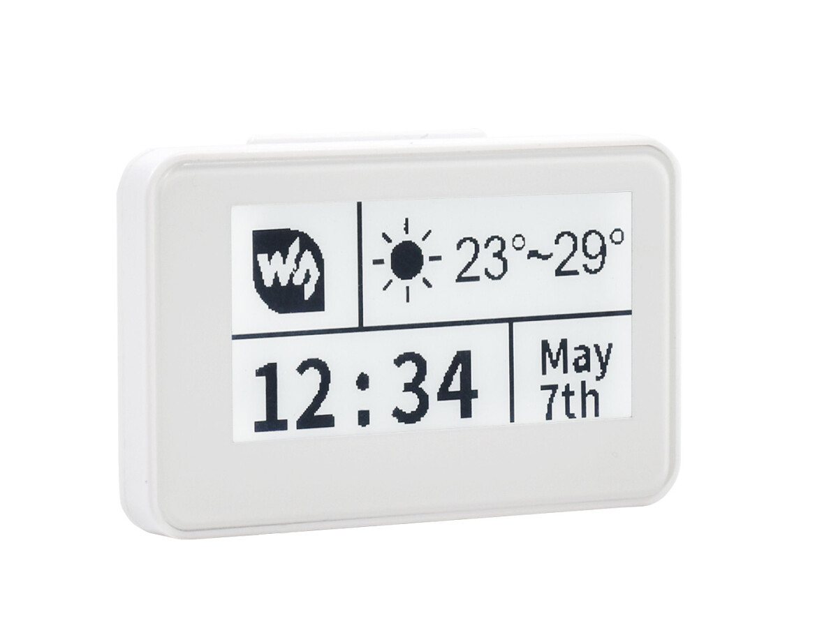 WaveShare 2,13 Zoll passiv NFC-drevet e-Papir, ingen batteri