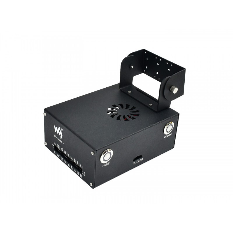 WaveShare Metal Case (C) Kameraholder med intern ventilatordesign til Jetson Nano (B01)