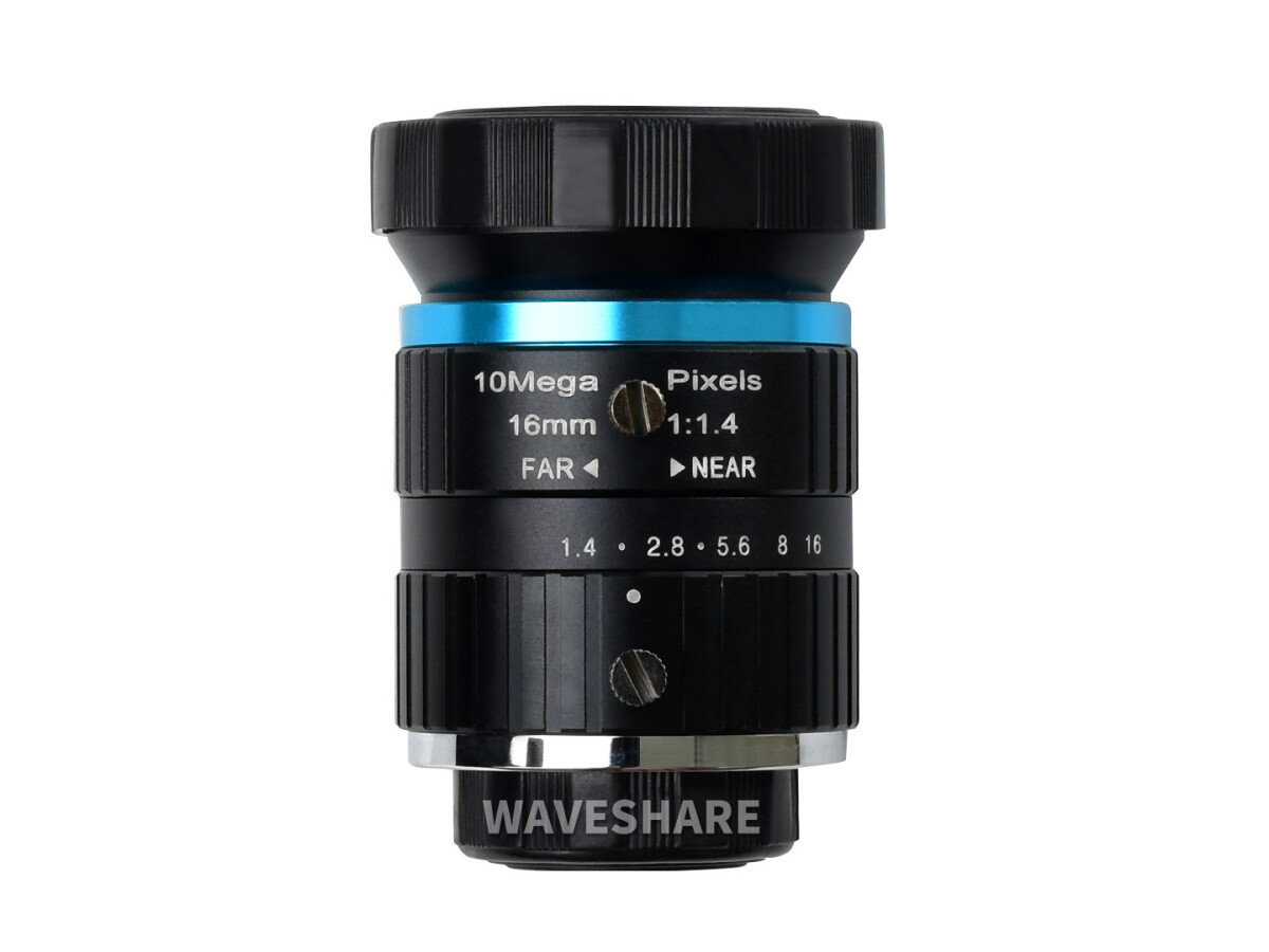 WaveShare 16mm teleobjektiv til Raspberry Pi, høj kvalitet