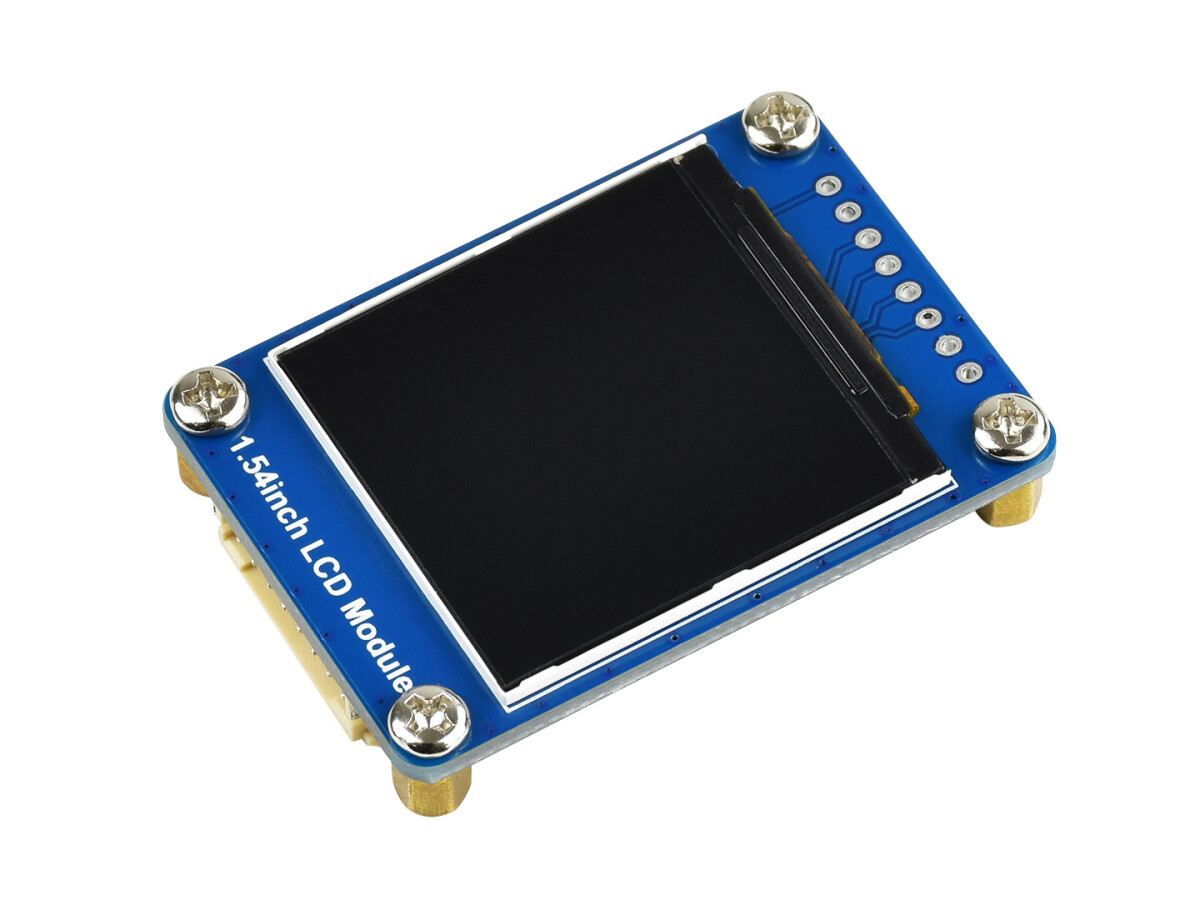 WaveShare 240×240, Generelt 1,54 tommer LCD-displaymodul, IPS, 65K RGB