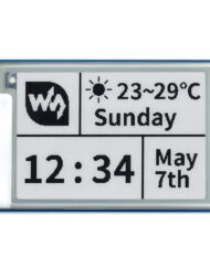 WaveShare 2,7 Zoll passivt NFC-drevet e-papirmodul, ingen batteri